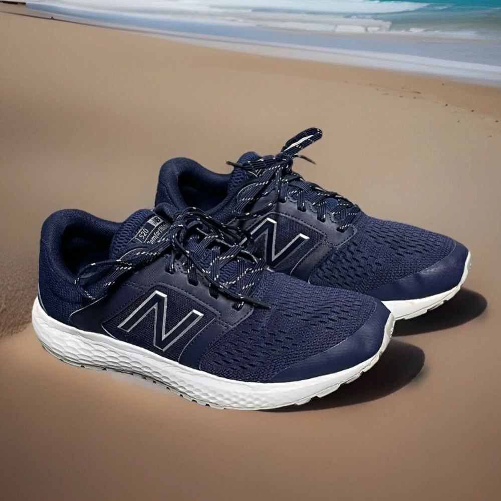 New Balance 520 V5 W520SK5 Women's Navy Blue Wide Sneakers Size 9.5D